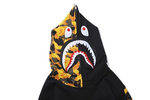 bape xo shark hoodie